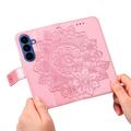 Samsung Galaxy S26/S26 Pro Mandala Series Etui med Pung - Pink