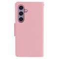 Samsung Galaxy S26 Mercury Goospery Fancy Diary Pung - Pink