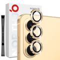 Samsung Galaxy S26 Northjo Kameralinsebeskytter-sæt med rhinsten - Guld