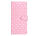 Samsung Galaxy S26 Pro Pung Etui med Prikket Mønster - Pink