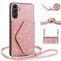 Samsung Galaxy S26 Stardust Cover med Kortholder - Pink