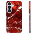 Samsung Galaxy S26 TPU Cover - Rød Marmor