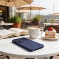 Samsung Galaxy S26 Tech-Protect flydende silikone cover - MagSafe-kompatibel - Koboltviolet