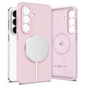 Samsung Galaxy S26 Tech-Protect flydende silikone cover - MagSafe-kompatibel - Lyserød Perle