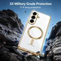 Samsung Galaxy S26 Tech-Protect MagFlex Cover - MagSafe-kompatibelt - Klar / Guld