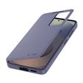 Samsung Galaxy S26 Tech-Protect Smart Clear View Flip etui med kortplads - Lilla