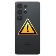 Samsung Galaxy S26 Ultra Bag Cover Reparation - Sort