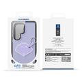 Samsung Galaxy S26 Ultra Dux Ducis Luvy cover med fingerring/håndrem - Lilla / Skal