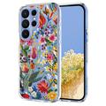 Samsung Galaxy S26 Ultra TPU-cover med blomstermønster - Liljer