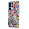 Samsung Galaxy S26 Ultra TPU-cover med blomstermønster - Liljer