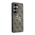 Samsung Galaxy S26 Ultra Guess 4G Big Metal Logo Hybrid Cover - Brun