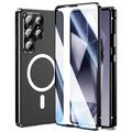 Samsung Galaxy S26 Ultra Magnetisk Cover med skærmbeskyttelse af hærdet glas - MagSafe-kompatibel - Sort