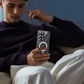 Samsung Galaxy S26 Ultra Magnetisk Cover med skærmbeskyttelse af hærdet glas - MagSafe-kompatibel - Sort