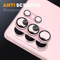Samsung Galaxy S26 Ultra Northjo Fuld beskyttelse af kameralinsebeskytter i mat metal og hærdet glas - Pink