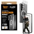 Samsung Galaxy S26 Ultra PanzerGlass Care 3-i-1 Explorer-pakke - gennemsigtig