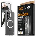 Samsung Galaxy S26 Ultra PanzerGlass Care 3-i-1 Explorer-pakke - gennemsigtig