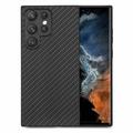 Samsung Galaxy S26 Ultra Premium cover med kulfiberstruktur - sort
