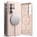 Samsung Galaxy S26 Ultra Ringke Liquid Silicone MagSafe Cover - Pink Sand