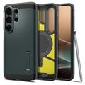 Samsung Galaxy S26 Ultra Spigen Tough Armor Mag Cover - Afgrundsgrøn