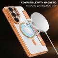 Samsung Galaxy S26 Ultra Stilfuldt magnetisk flip-etui med RFID-kortpladser - orange