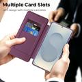 Samsung Galaxy S26 Ultra Stilfuldt magnetisk flip-etui med RFID-kortpladser