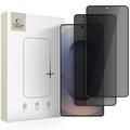 Samsung Galaxy S26 Ultra Tech-Protect Glass Spy+ Privacy Skærmbeskyttelse Hærdet Glas - 2 stk. - Sort