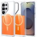 Samsung Galaxy S26 Ultra Tofarvet hybrid cover - MagSafe-kompatibel - Orange