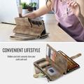 Samsung Galaxy S26+ Caseme C30 Multifunktionel Pung - Brun
