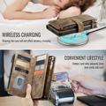 Samsung Galaxy S26+ Caseme C30 Multifunktionel Pung - Brun