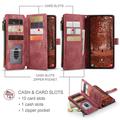 Samsung Galaxy S26+ Caseme C30 Multifunktionel Pung - Rød