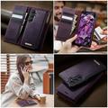 Samsung Galaxy S26+ Caseme C49 2-i-1 aftagelig pungetui - MagSafe-kompatibel, RFID - Lilla