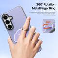 Samsung Galaxy S26+ Dux Ducis Luvy cover med fingerring/håndrem - Lilla / Skal
