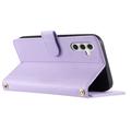 Samsung Galaxy S26+ Luksus Vatteret Pung - Lilla