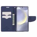 Samsung Galaxy S26+ Mercury Goospery Fancy Diary Pung - Lilla