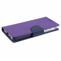 Samsung Galaxy S26+ Mercury Goospery Fancy Diary Pung - Lilla