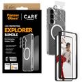 Samsung Galaxy S26+ PanzerGlass Care 3-i-1 Explorer-pakke - gennemsigtig