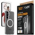 Samsung Galaxy S26+ PanzerGlass Care 3-i-1 Explorer-pakke - gennemsigtig