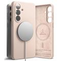 Samsung Galaxy S26+ Ringke Liquid Silicone MagSafe Cover - Pink Sand