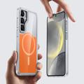 Samsung Galaxy S26+ Tofarvet hybrid cover - MagSafe-kompatibel - Orange