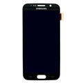 Samsung Galaxy S6 LCD-Skærm GH97-17260A - Sort