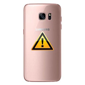 Samsung Galaxy S7 Edge Bag Cover Reparation - Pink