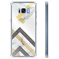 Samsung Galaxy S8 Hybrid Cover - Abstrakt Marmor