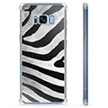 Samsung Galaxy S8 Hybrid Cover - Zebra