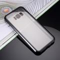 Samsung Galaxy S8 Magnetisk Cover med Privatlivssikret Hærdet Glas - Sort