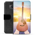 Samsung Galaxy S8 Premium Flip Cover med Pung - Guitar