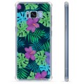 Samsung Galaxy S8+ Hybrid Cover - Tropiske Blomster