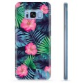 Samsung Galaxy S8+ TPU Cover - Tropiske Blomster