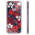 Samsung Galaxy S9 Hybrid Cover - Vintage Blomster