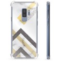 Samsung Galaxy S9+ Hybrid Cover - Abstrakt Marmor