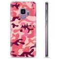 Samsung Galaxy S9 TPU Cover - Pink Camouflage